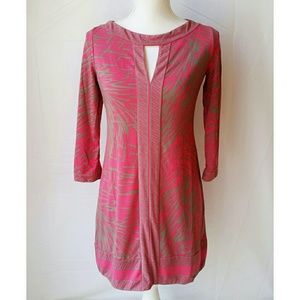 BCBGMaxazria Designer Bodycon Keyhole Dress